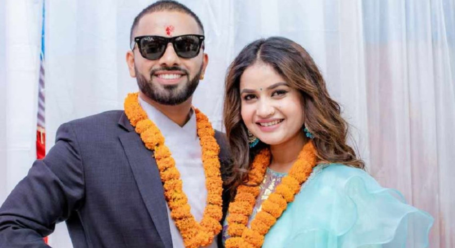 वैशाखमा बिहे गर्दै एलिना र विष्णु